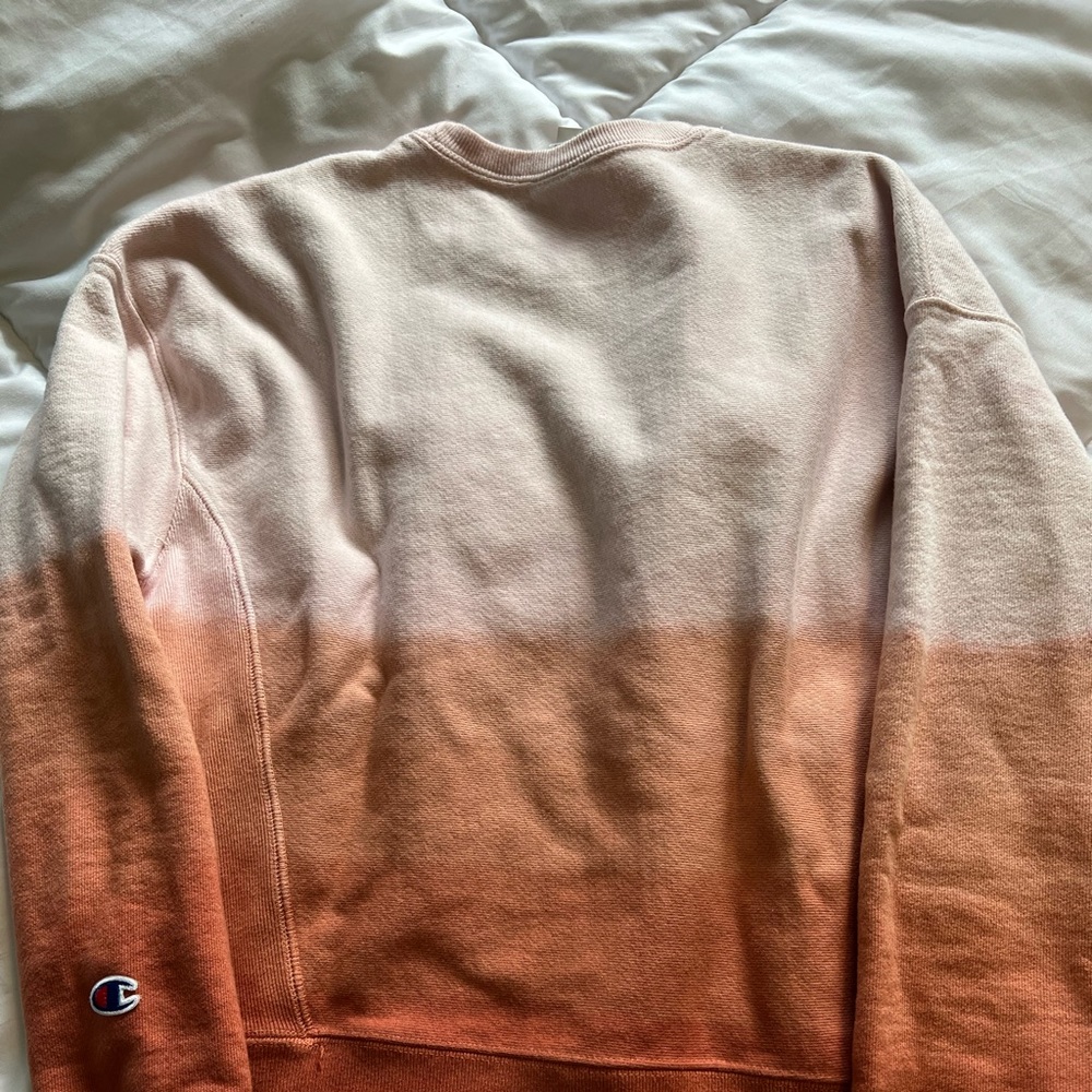 Ombré thick Champion sweatshirt